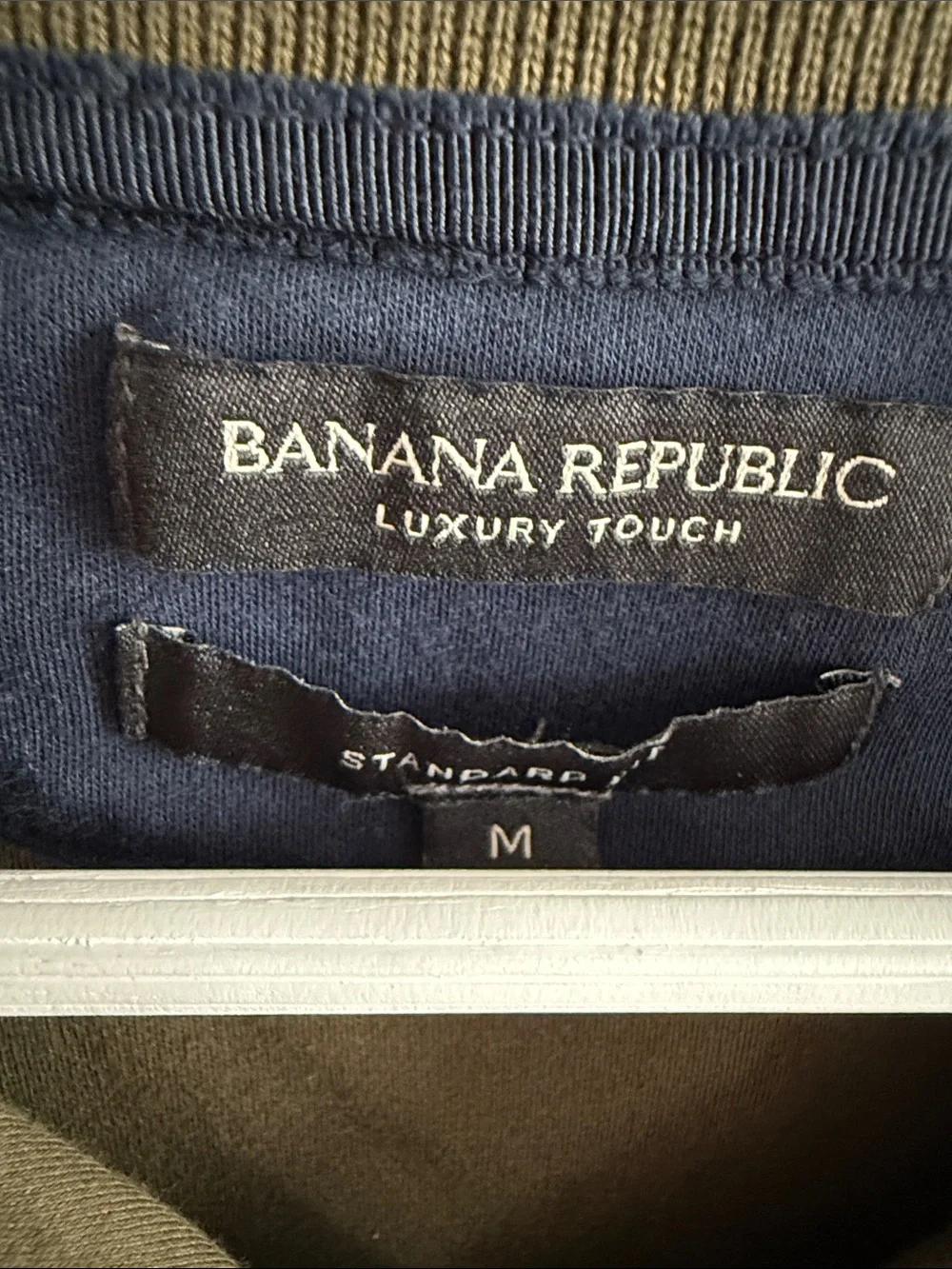 Banana Republic Men's Olive Polo Shirt [ME0635]